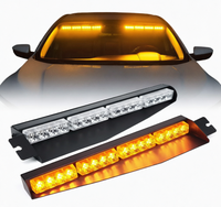 Barre lumineuse stroboscopique BIAOCHI à 32 LED, prise allume-cigare, 17 modes clignotants, nouvelle version 12V pour véhicules à courant continu