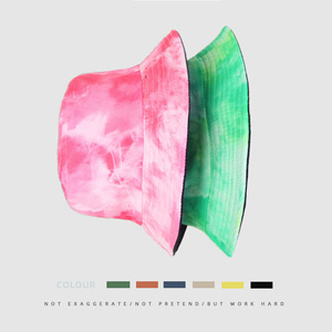 Chapeau Bob Tie-Dye Unisexe d'Été, Chapeau de Pêcheur à Large Bord, Protection Solaire, Léger, Respirant, pour Voyage en Plein Air et Plage - Product Image 2