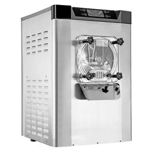 Gelatieri produttori automatico rotolo Batch Freezer Gelato duro fare commerciale macchina per Gelato per Business prezzo coni