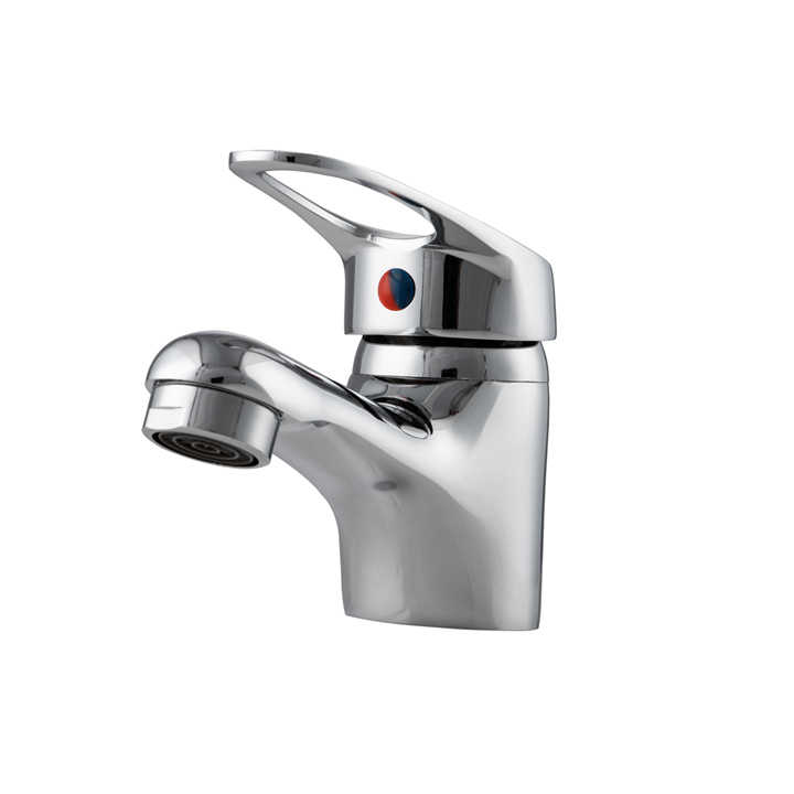 Modern low price zinc lavatory washbasin mixer faucet Deck Mounted