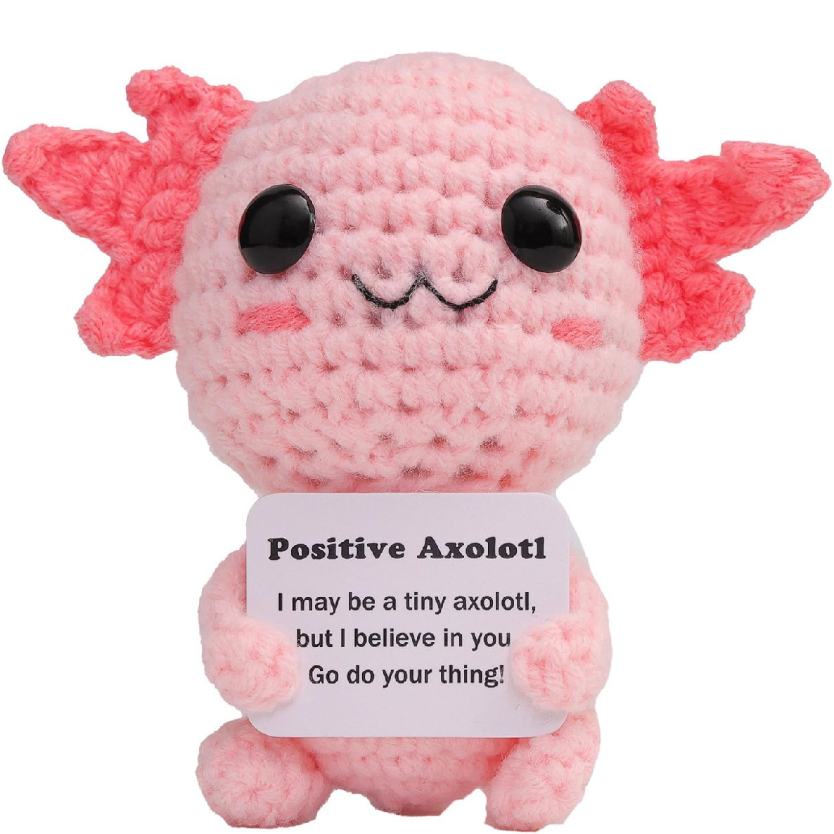Pink axolotl