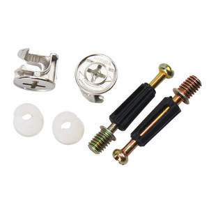 Vis, écrous et boulons de raccordement trois-en-un pour meubles, vis de connexion pour armoires, accessoires de raccordement pour meubles - Product Image 1