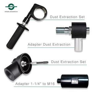 Perceuse à carottage <span class=keywords><strong>diamant</strong></span>ée Starland Mech DDB26P 2600W, carottage de 50 à 250 mm pour béton, roche, asphalte, usage industriel et bricolage - Product Image 3