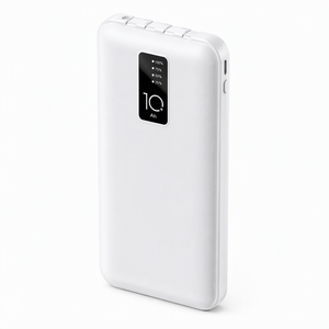 ผลิตภัณฑ์นวัตกรรมชั้นนำ แบตเตอรี่สำรองแบบพกพา ความจุ 10000mAh 20000mAh  พร้อมสายชาร์จสำหรับโทรศัพท์ - Product Image 1