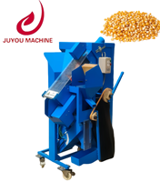 Décortiqueuse de maïs industrielle haute précision grande capacité, machine de traitement agricole