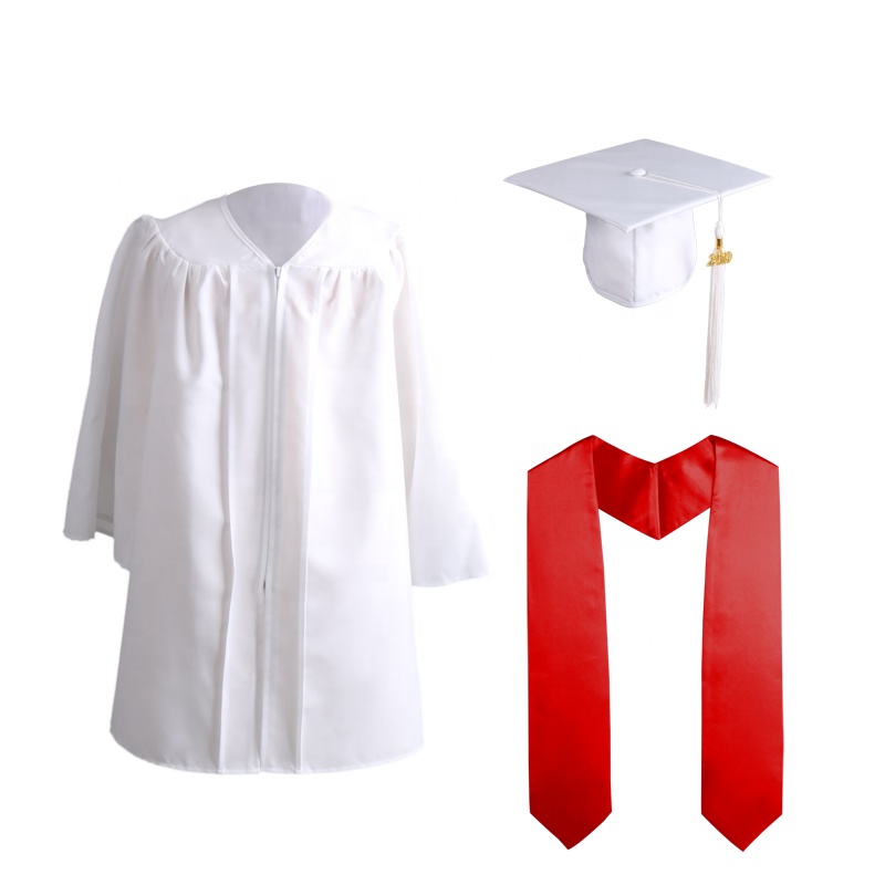 Children's Graduation Gowns and Caps - Promotional Matte Polyester