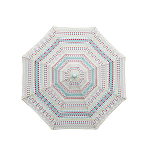 Sombrilla de playa <span class=keywords><strong>con</strong></span> patrones estampados, paraguas multicolor para patio, <span class=keywords><strong>piscina</strong></span>, vacaciones al aire libre, venta al por mayor - Product Image 4