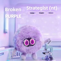 Peluche Inteligente con IA, Relleno de Algodón PP, Hecho en China, 4 Colores, Ojos LED con Expresión de Emociones, Juguete Coleccionable, Regalo