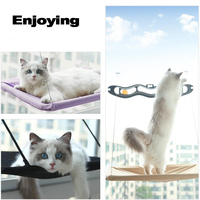 Lit suspendu pliable de luxe et confortable pour animaux de compagnie, hamac en macramé à fixer au mur ou au rebord de fenêtre pour chat
