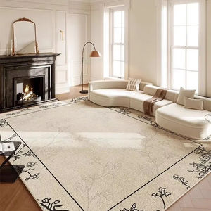 Karpet Anti selip ruang tamu persegi panjang kualitas Super karpet Modern poliester dan karpet kamar tidur Alfombra De Salon - Product Image 4