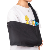 Attelle de bras médicale avec sangle de maintien lombaire, immobilisateur d'épaule pour luxation de l'épaule, blessure de la coiffe des rotateurs, récupération post-chirurgicale