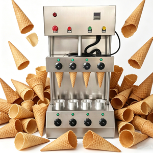 Máquina Comercial Automática de Conos de Pizza de Acero Inoxidable de Alta Calidad, Duradera, de Grado Alimenticio, con Horneado Rápido, en Oferta - Product Image 1