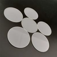 Plaque diffuseur de lumière en PS de qualité optique, ronde |   Panneau LED à diffusion uniforme à haute transmission