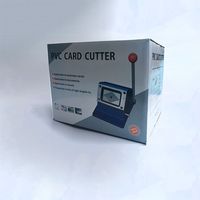 Machine de découpe manuelle de cartes ZEQUAN 86*54mm de type lourd avec précision de 0,1 mm pour cartes PVC, cartes de banque, autocollants et permis de conduire