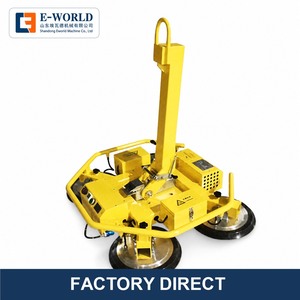 Elevador de vidrio al vacío de 400 kg con 4 ventosas, elevador de vidrio 360 °   Rotación 90 °   Estructura de Acero Amarilla Inclinable en Oferta - Product Image 5