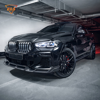Kit de Conversión de Estilo LD para BMW X6 G06 X6M 2018-2023, Paquete Exterior de Fibra de Carbono LD para Automóvil
