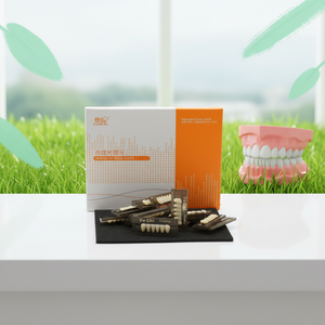 Dientes Anteriores Inferiores Acrílicos Dentales Multicapa de Fábrica ZUNCHI para Uso Manual en Prótesis Dentales, Clase II, Garantía de 3 Años, CE ISO - Product Image 4