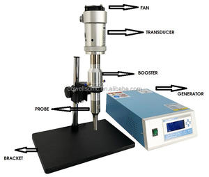 Homogénéisateur à ultrasons à grande échelle 2000ml 1200W Sonicator Capacités de fraisage Cosmétique Sonochemistry Processeur Core Motor Mixer - Product Image 3