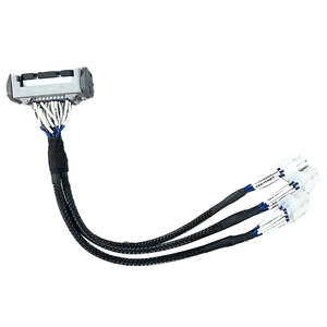 Custom Slip Steering Wiring <b>Harness</b> for Excavator PVC Insulated Commercial Vehicle with Copper Conductors Equivalent Connectors - Product Image 1