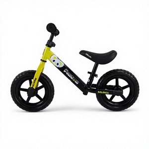 Vélo d'équilibre de 12 pouces pour enfants, structure légère avec cadre stable pour les cyclistes débutants - Product Image 2