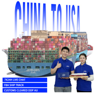 Agent d'expédition DDP multi-marchés pour importateurs mondiaux Chine-Australie – Transit stable par fret maritime porte-à-porte DDP DDU LCL FCL avec taxes incluses