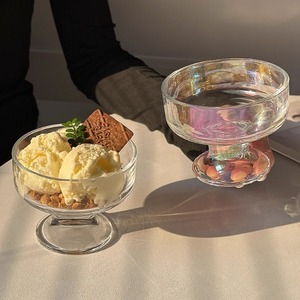 Vaso de Vidrio para Yogur, Postre, Helado, Batido, Pudín, <span class=keywords><strong>Copa</strong></span> para Vino, de Alta Calidad, con Logotipo Personalizado - Product Image 2