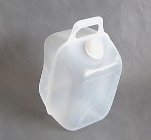 Gypsans pliables <span class=keywords><strong>avec</strong></span> deux poignées et capuchon à vis, <span class=keywords><strong>robinet</strong></span> en plastique, qualité alimentaire, stockage de l'eau en matériau tpe, 20L - Product Image 5