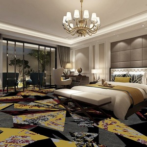 Thảm Nhà Thờ Hồi Giáo <span class=keywords><strong>In</strong></span> Hình Thiết Kế Ba Tư Thảm Cầu Nguyện Axminster Khách Sạn Sang Trọng, Thảm Dệt Rộng Bằng Máy Thảm Cuộn Dubai - Product Image 3