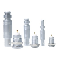 Connecteurs circulaires de la série coaxiale BEXKOM pour services logistiques, transmission haute vitesse à faible coût, étanchéité IP50, isolateur en PTFE