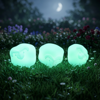 Lampe LED en forme de mouton lumineux simulé, décoration de Noël extérieure, sculpture avec télécommande, IP54, intensité réglable, garantie 2 ans