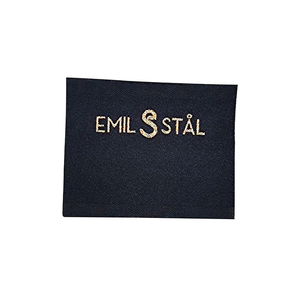 Factory Price Custom Clothing Own logo Brand Name Tag Woven Clothing Label Printed Clothing Label Garment Labels - Product Image 2