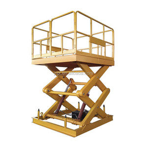 Shandong JUXIN 2m 4m 5m 3ton 5ton 8ton 10ton hidráulica pequeña solo tijera arreglar estacionario de la mesa elevadora con bajo costo - Product Image 4