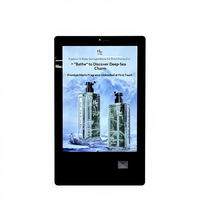 Machine publicitaire verticale 4K de 32/43/49 pouces, écran LCD haute définition, sur pied, pour hôtel, propagande, écran tactile infrarouge 10 points