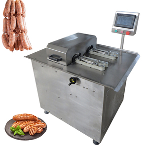 Línea de producción de rollo de salchicha de res eléctrica comercial, máquina de fabricación de <span class=keywords><strong>relleno</strong></span> de salchichas de cerdo y res - Product Image 5
