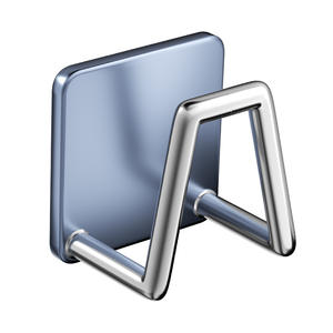 Support mural sans perçage pour couvercles de casseroles, rectangulaire, multifonctionnel, durable, organisateur de rangement de cuisine pour usage domestique - Product Image 1