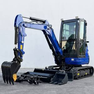 LIVRAISON GRATUITE Mini-excavatrice à moteur 3,5 tonnes 1,2T 2,5T Excavatrices Bagger Digger Pelle de ferme Excavadora Prix bas Plusieurs produits - Product Image 1