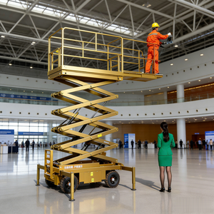 Chinese Electric Metal 16m Aerial <b>Platform</b> <b>Truck</b>-New Construction Hoist for Manufacturing Plant & Hotels Factory Price Sale - Product Image 6