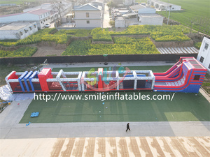 Giá tốt nhất thú vị trò chơi trở ngại ngoài trời các chướng ngại vật Thiết bị bơm hơi khổng lồ các chướng ngại vật để bán - Product Image 4