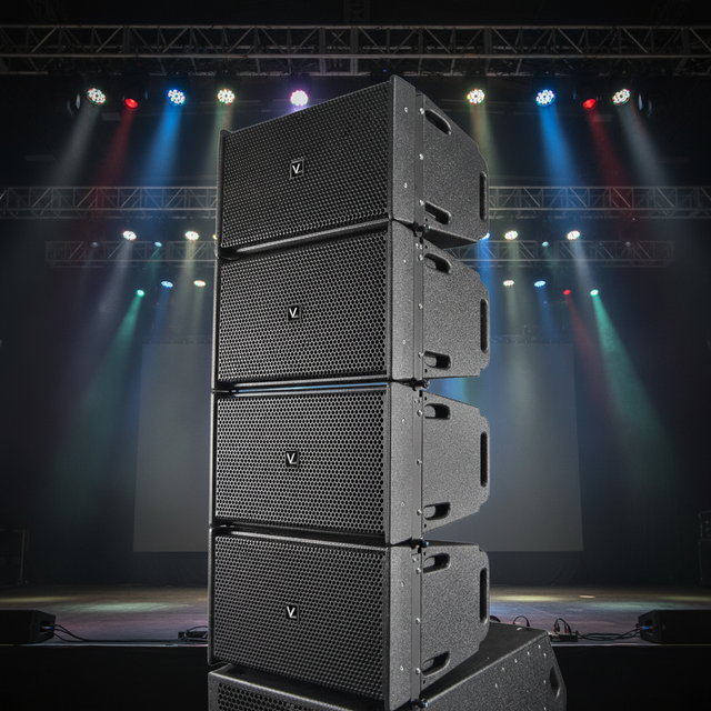 HA2 Active  Professional Line Array Audio Set Large Conference Outdoor Stage Wedding Performance Outdoor Loud Speaker