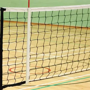 Hot selling nylon beach volleyball net knotted volleyball net outdoor professional volleyball net
