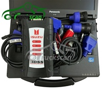 Lecteur de code Isuzu IDSS pour camions et excavatrices diesel EURO5/EURO6, kit de diagnostic avec ordinateur portable CF52 (USB Windows)