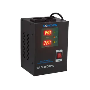 Wall Mounted 1500va 800 Watt Automatic Voltage And Frequency Stabilizer