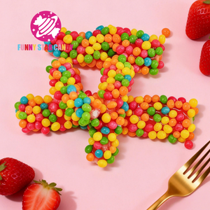 Caramelle Gommose Halal Sour Rainbow Rope Crunchy, Gusto Frutta, Croccanti, Personalizzabili, all'Ingrosso - Product Image 2