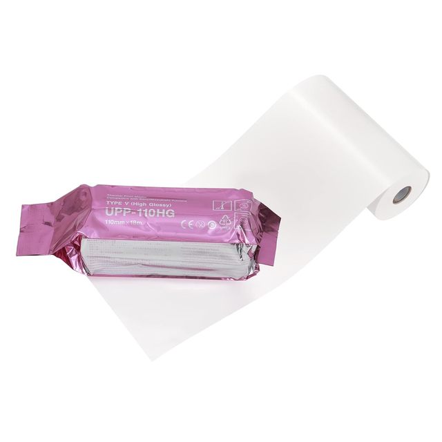Recyclable Sony Compatible UPP-110HG Ultrasound Paper Type II 110HD 110S 110mm*20m Personal Care Used Industrial Applications