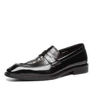 Chaussures Oxford en cuir véritable pour homme, style italien, brodées camouflage, qualité luxueuse, pour mariage et occasions formelles - Product Image 3