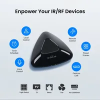 Broadlink RM MAX IR RF WiFi Control Remoto Universal, Hub de Automatización del Hogar Inteligente para TV, Aire Acondicionado, Ventiladores, Persianas, Compatible con Alexa y Google Home