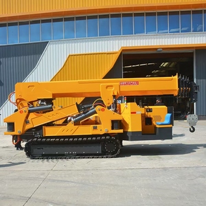 P-199 Chất lượng cao 3ton-12 tấn Spider cần cẩu thiết bị xây dựng Telescopic Boom <span class=keywords><strong>mini</strong></span> Nâng thủy lực cần cẩu bánh xích - Product Image 4