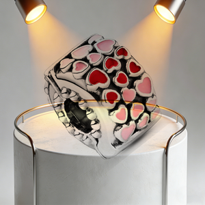 <span class=keywords><strong>Bracelet</strong></span> en argent pur 925 pour femmes, motif pomme rouge, fraise, cerise en forme de cœur, <span class=keywords><strong>bracelet</strong></span> en verre, <span class=keywords><strong>bracelet</strong></span> à perles DIY - Product Image 4