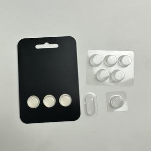 Grosir kosong 7oh 3ct 5ct Sliver cetak kartu kertas Tab dengan lecet kustom pil Premium <span class=keywords><strong>5</strong></span> pak 10 pak kotak kertas ritel - Product Image 4