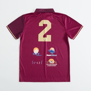 Ventes en gros de polos de football pour hommes de haute qualité, personnalisés, légers, respirants, uniformes de football, haut de survêtement - Product Image 2